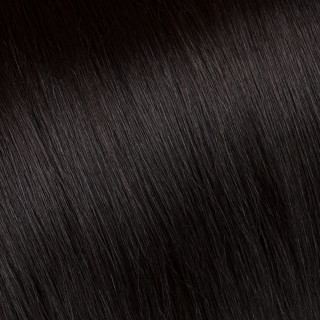 Flat tip Hair Extension № 2, dark chestnut