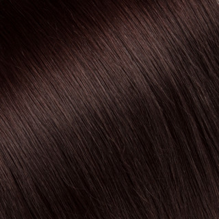 Flat tip Hair Extension № 4, chestnut