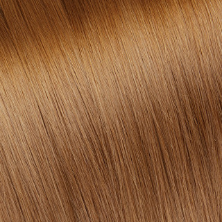 Flat tip Hair Extension № 30, light golden cooper blonde