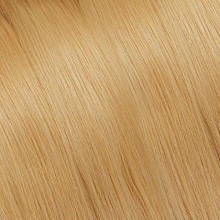 Flat tip Hair Extension № DB3, golden blonde
