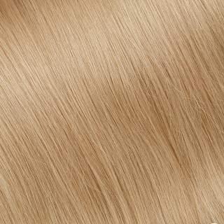 Flat tip Hair Extension № DB4, golden